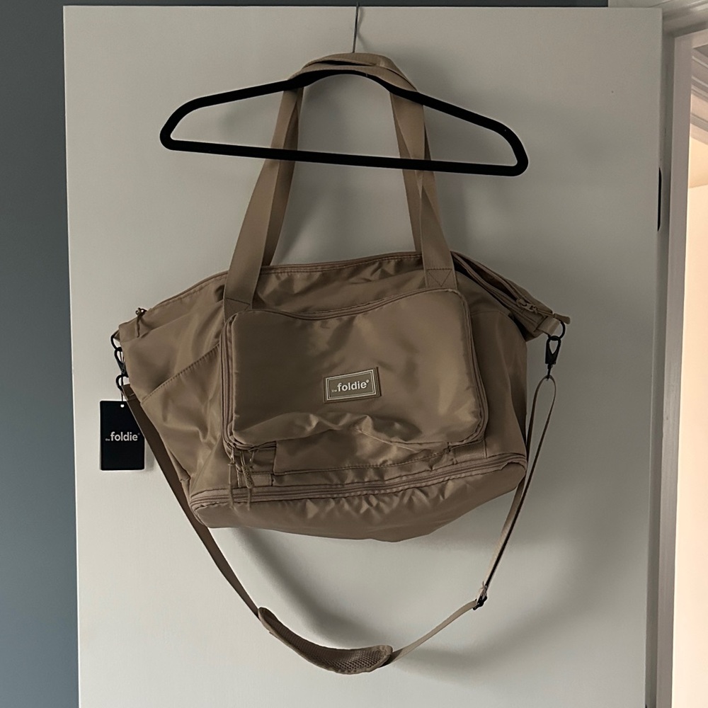 Foldie Tan Travel Bag for Women
